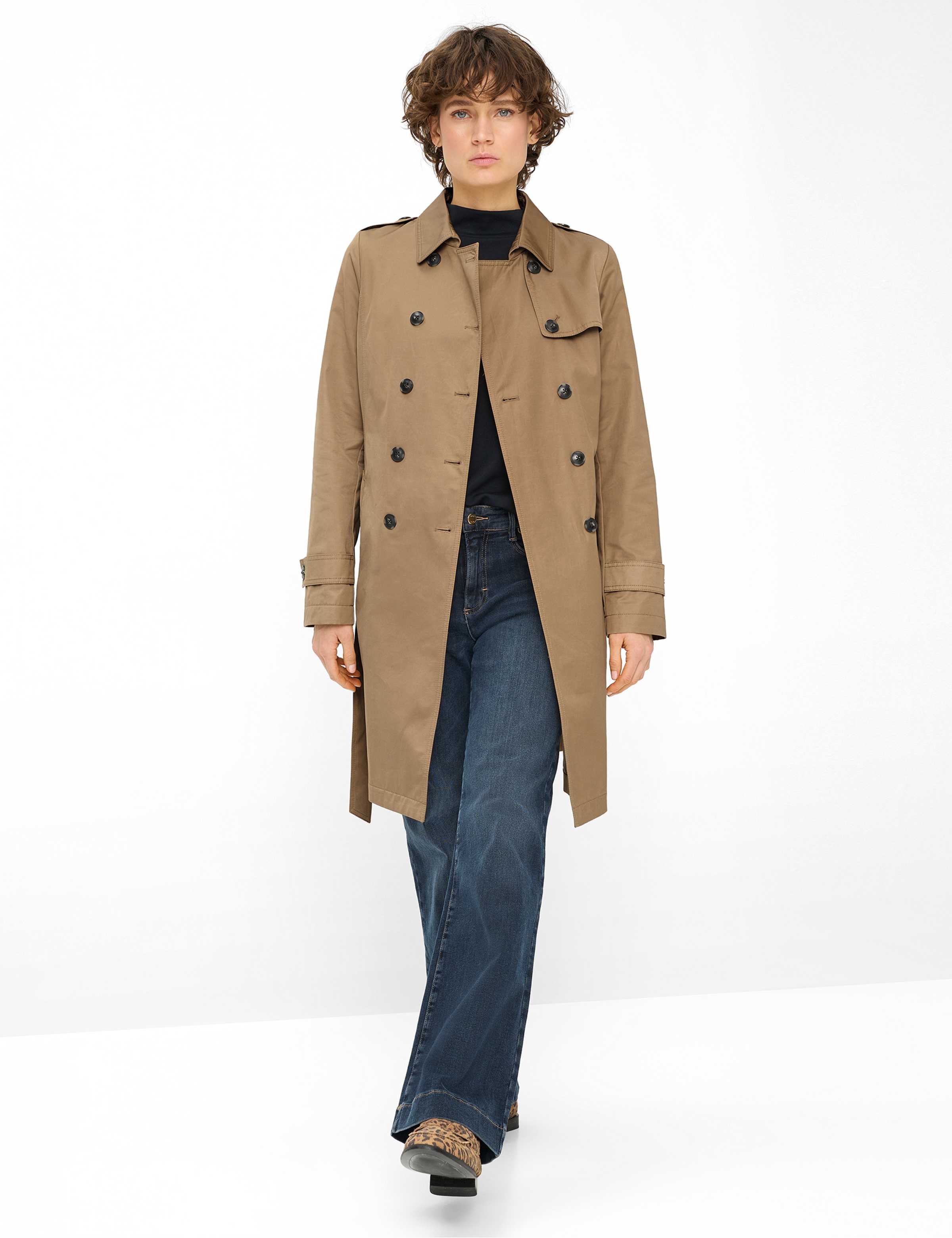 fuchs-schmitt-kurzmantel-london-damen-trenchcoat-doppelreihig-mit-g-rtel image 5