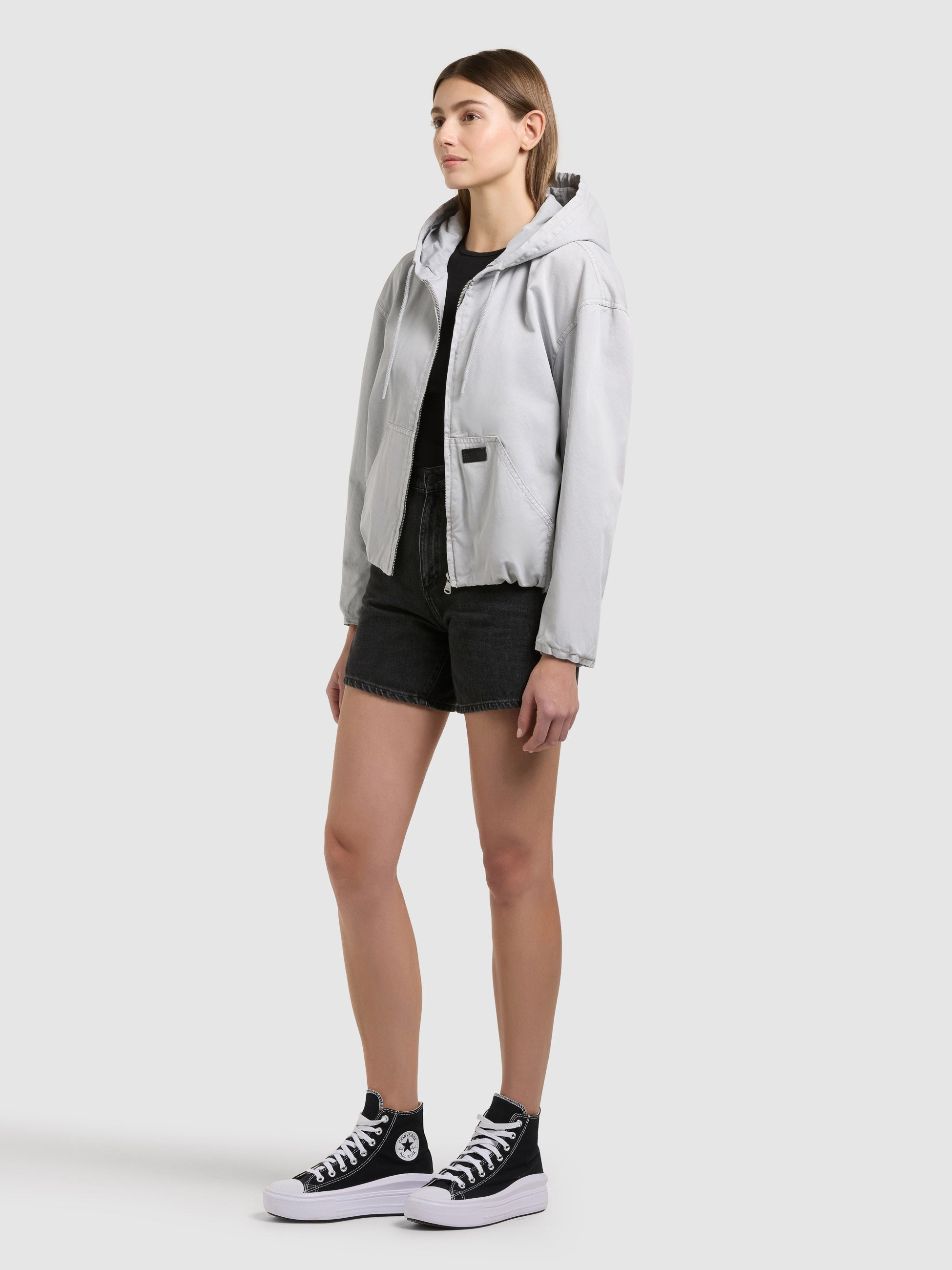 khujo-jacke-judy-light-grey-damen-blousonjacke-mit-kapuze image 6