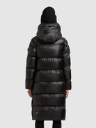 khujo-coulin-shiny-damen-steppmantel-schwarz-gl-nzend image 3