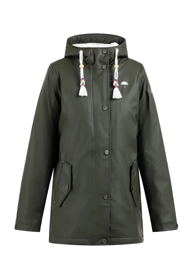 schmuddelwedda-damen-regenjacke-mit-webpelzfutter-2 image 1