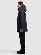 khujo-jacke-kann2-port-blue-damen-parka-wattiert image 5