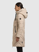 khujo-taby-steppmantel-macaroon-beige-damen-kurzmantel-mit-kapuze image 5