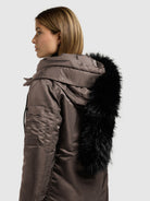 khujo-mantel-jilla-potter-brown-wintermantel-taillentunnelzug image 7