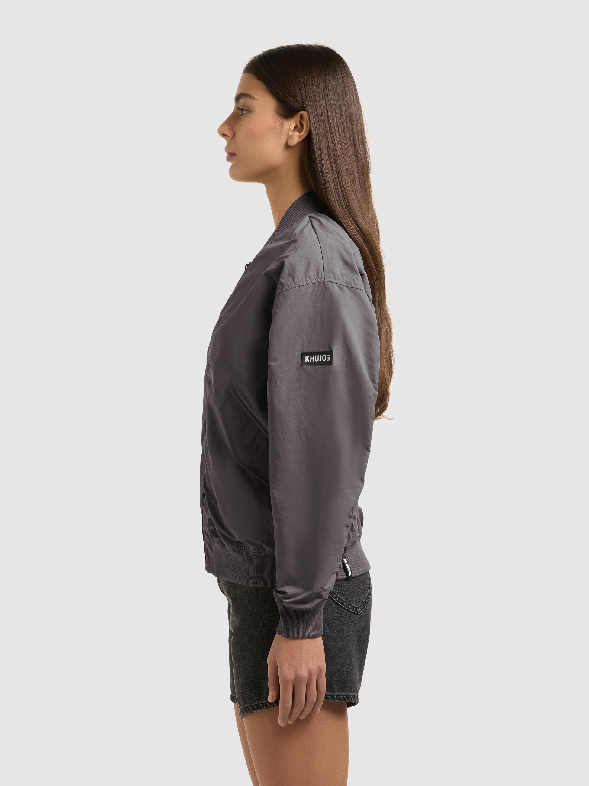 khujo-facee-damen-blouson-slate-grey-mit-tasche-h-ftlang-bomberjacke image 5