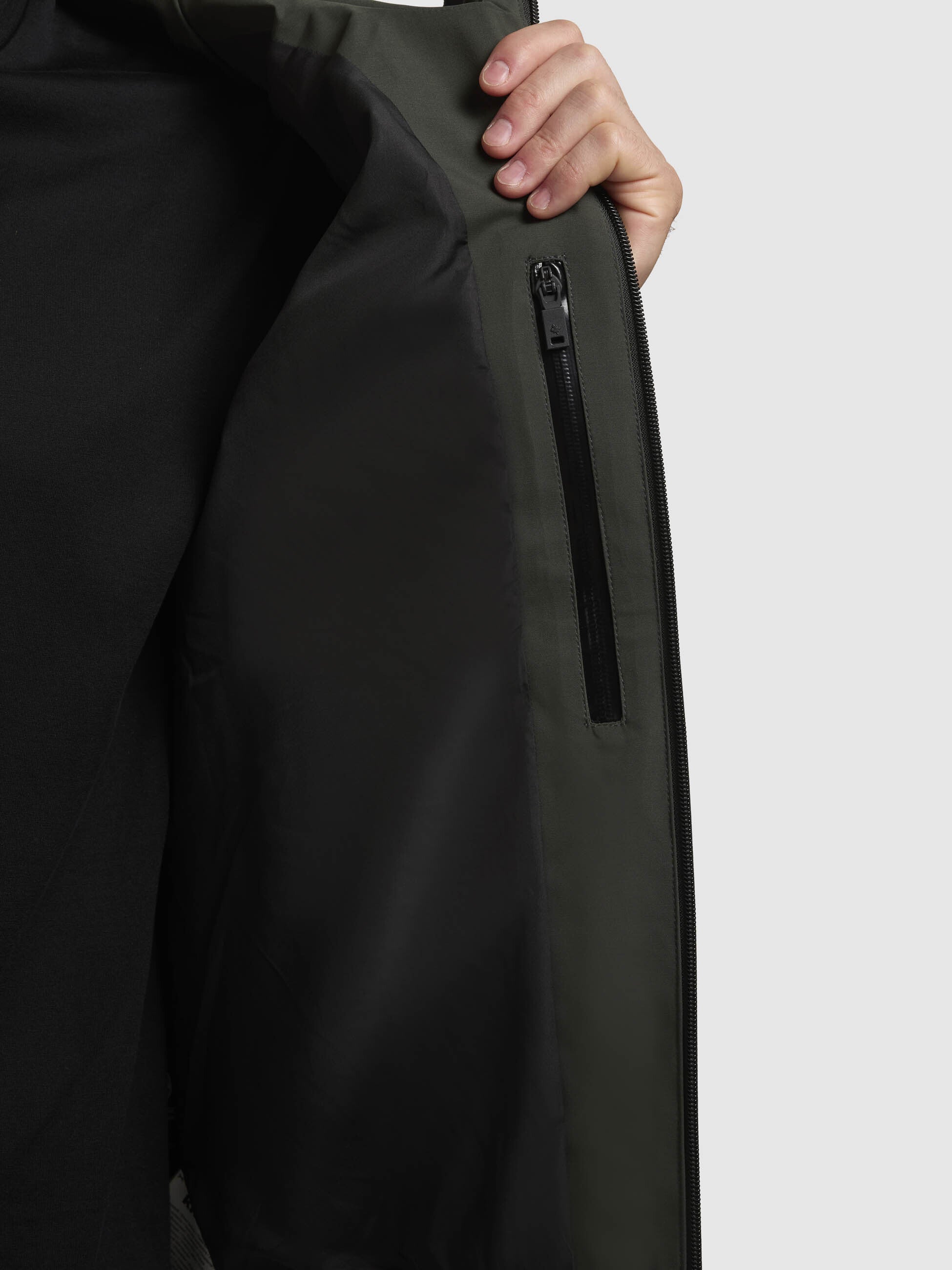 khujo-jacke-larm-dunkelgr-n-damen-kapuzenjacke-regular-fit image 8