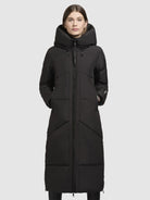 khujo-prayce-damen-coat-steppmantel-black image 4