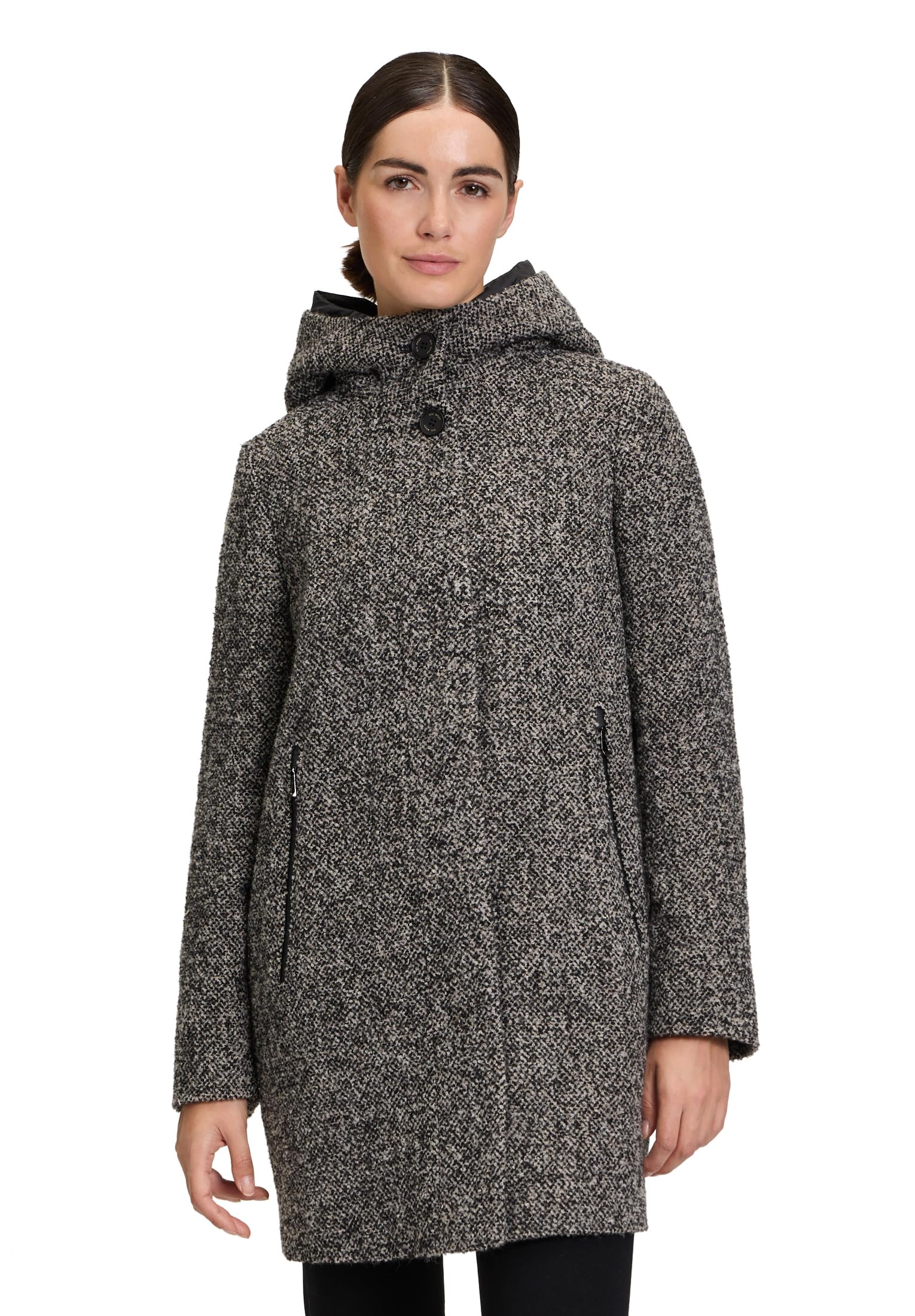 gil-bret-giulia-damen-wolljacke-mit-kapuze-aus-wollboucl image 2