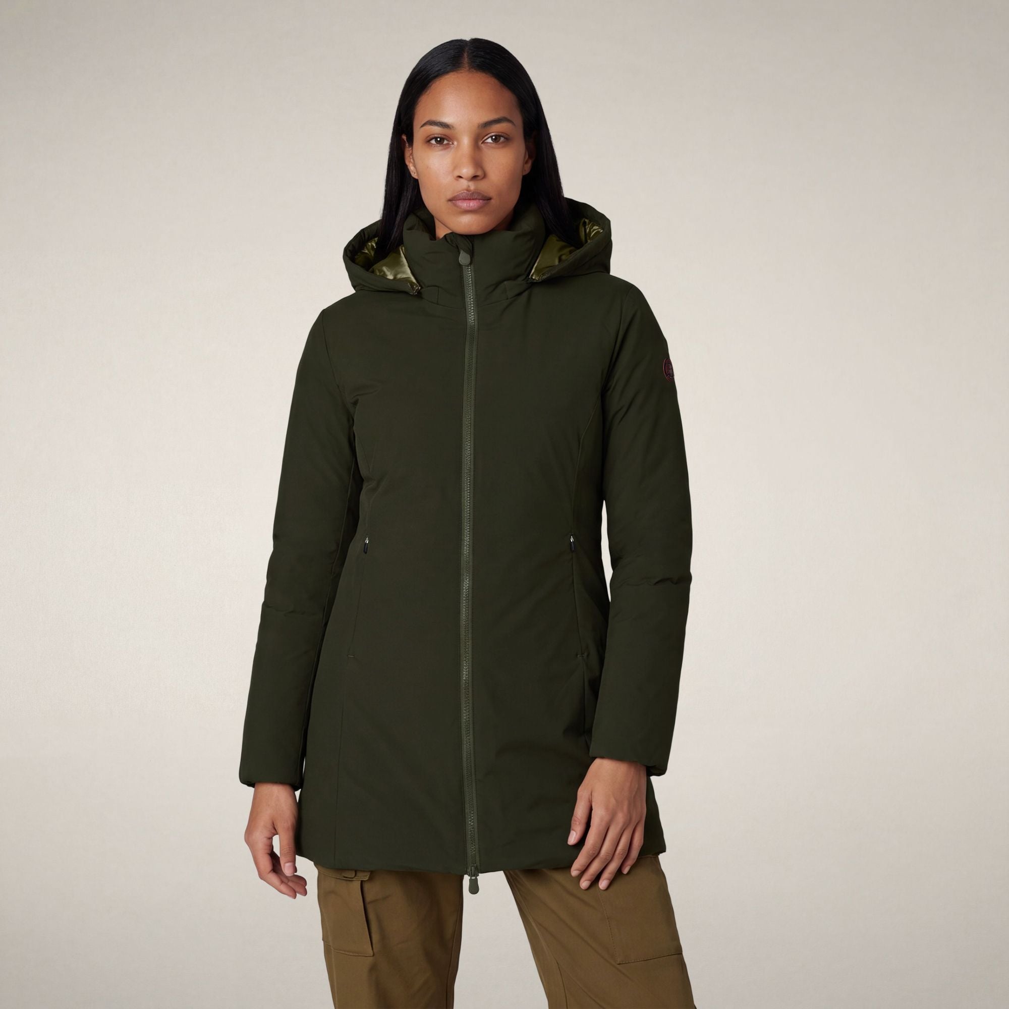 save-the-duck-rachel-damen-parka-dunkelgr-n-mit-recycled-plumtech image 5