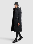 khujo-dairi-damen-coat-knielang-gesteppt-port-blue image 2