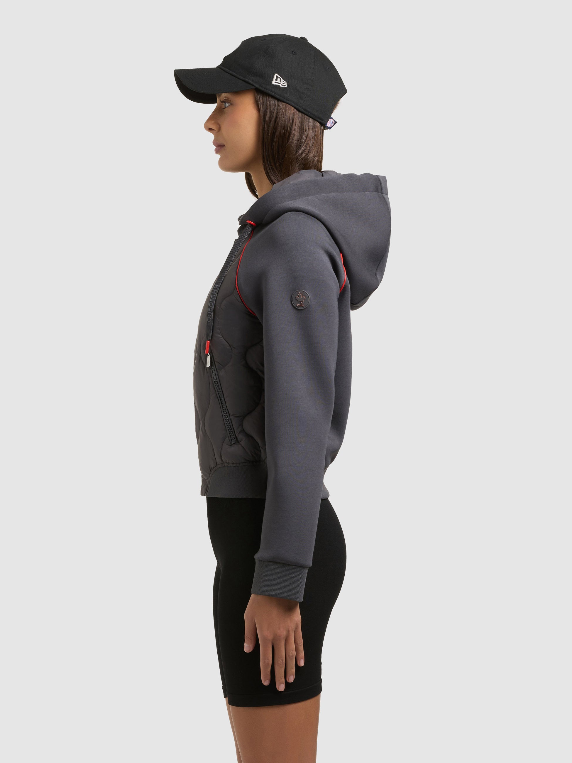 khujo-malaya-damen-jacke-slate-grey-kurz image 5