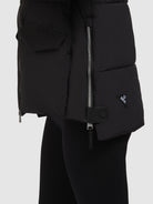 khujo-jacke-tira-schwarz-gesteppte-damen-kapuzenjacke image 8