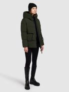 khujo-jacket-ellis-damen-h-ftlange-steppjacke-in-dark-green image 5
