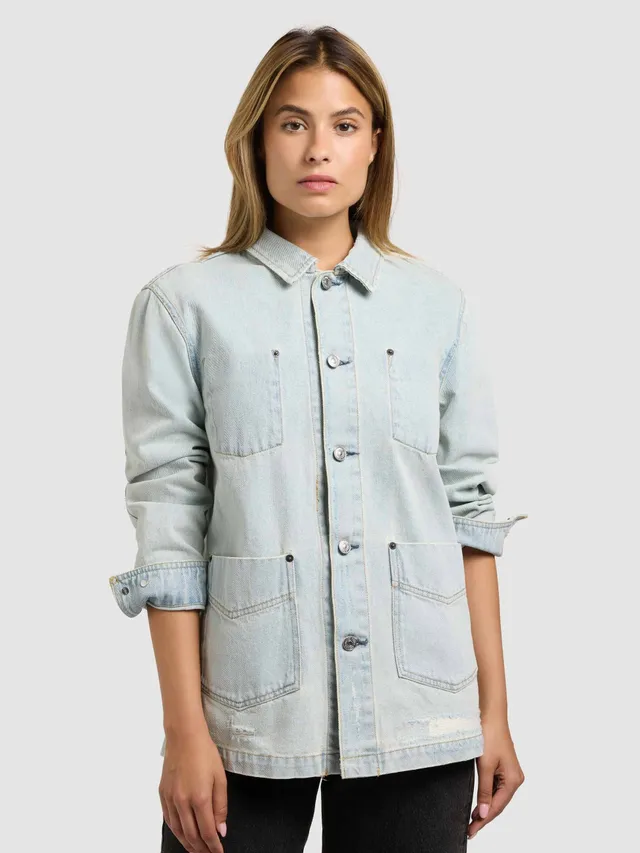 khujo-jacke-miria-bleached-blue image 1