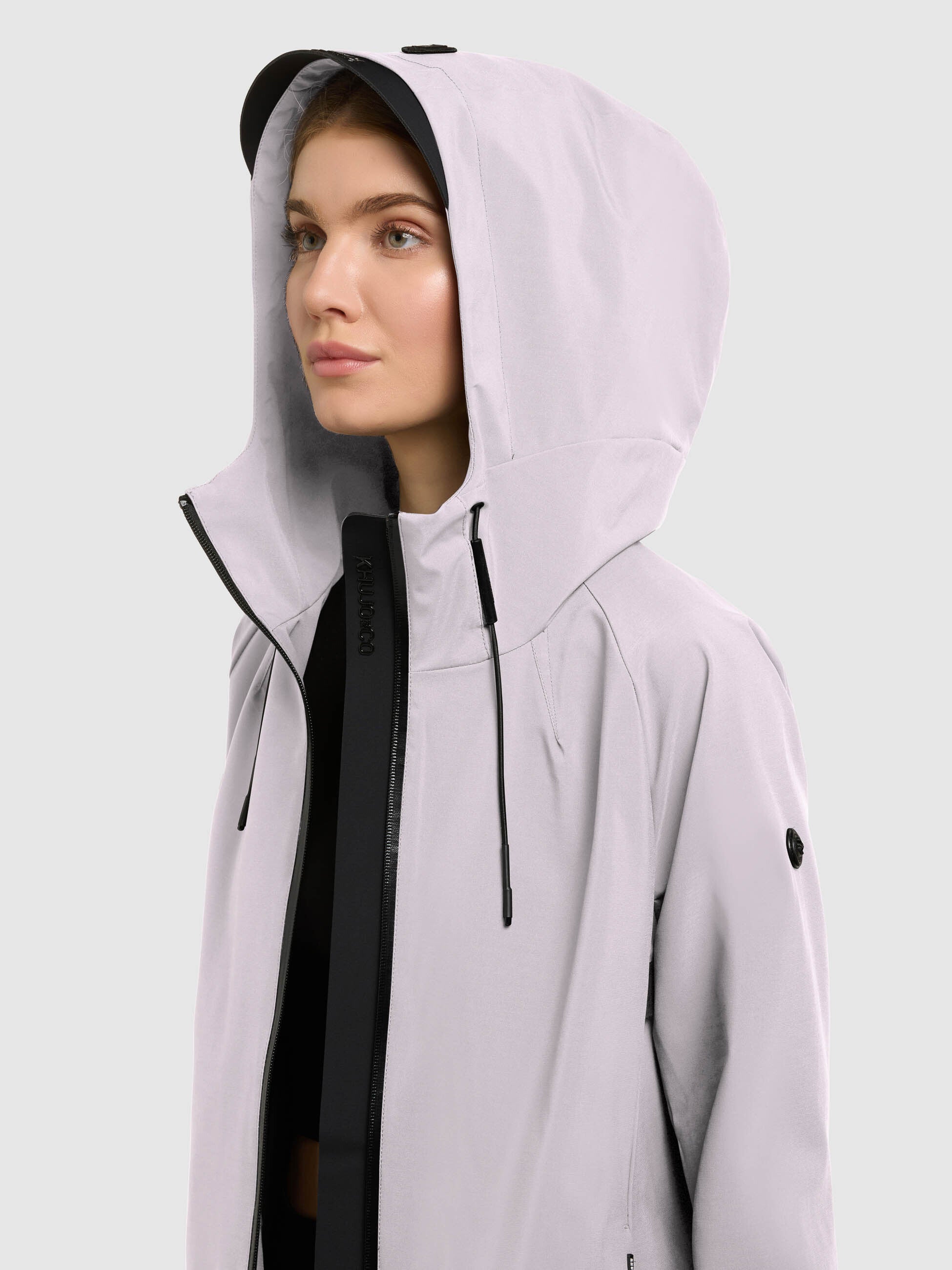 khujo-jacke-wrem-raindrops-lilac-damen-regenjacke-wasserabweisend image 7