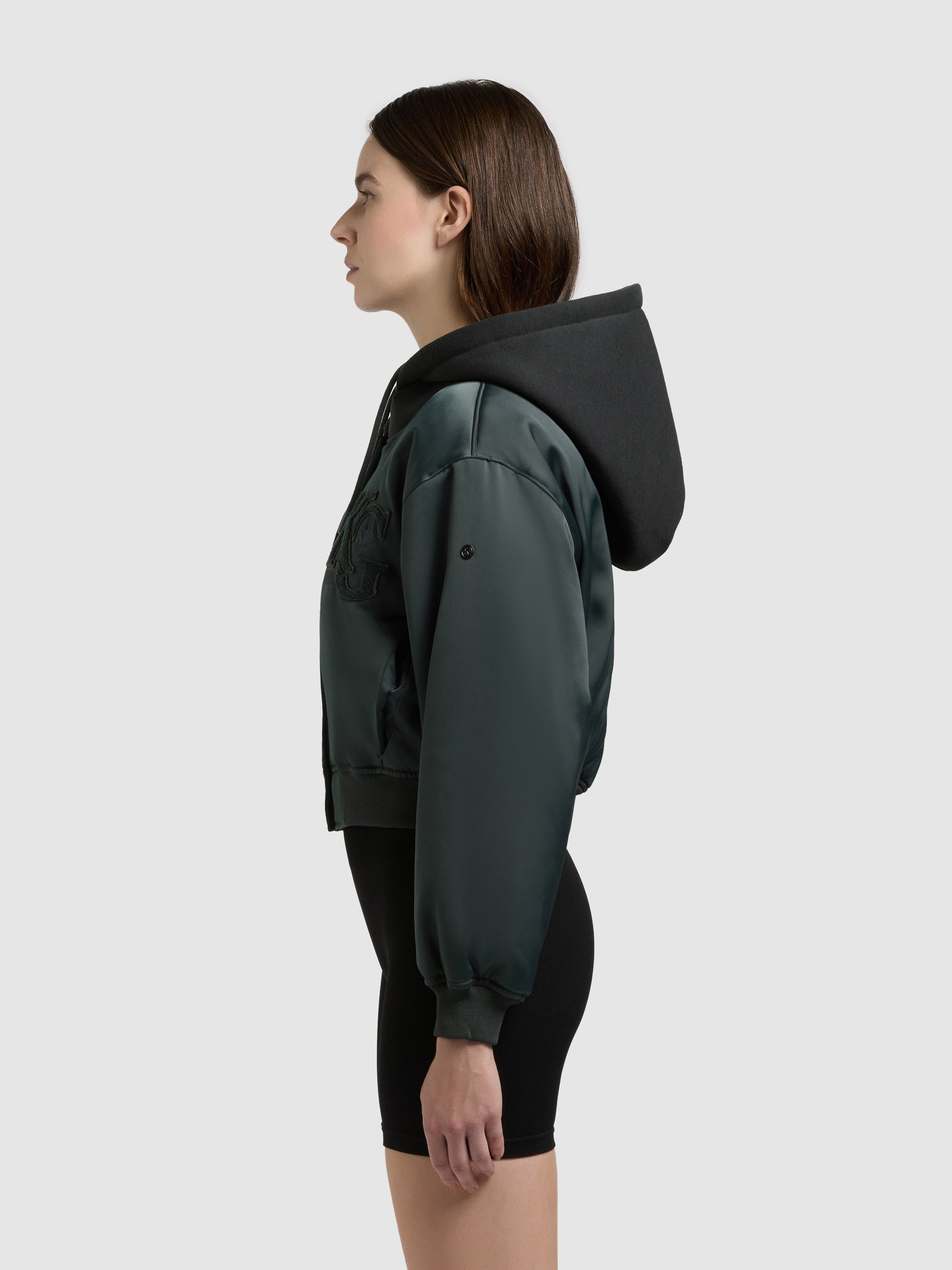 khujo-chani-bomberjacke-damen-treetop-green-mit-kapuze image 5