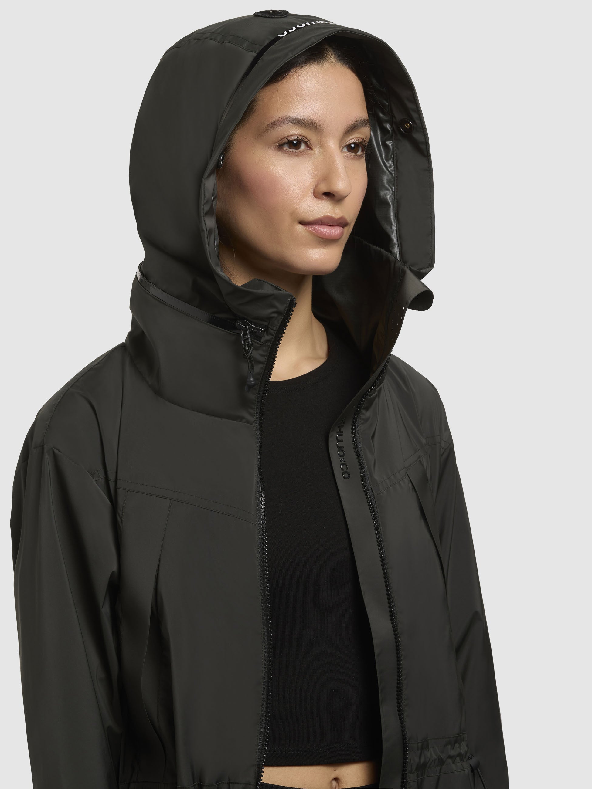 khujo-mantel-loulou-dunkelgr-n-kurzmantel-windbreaker-knielang-loose-fit image 7