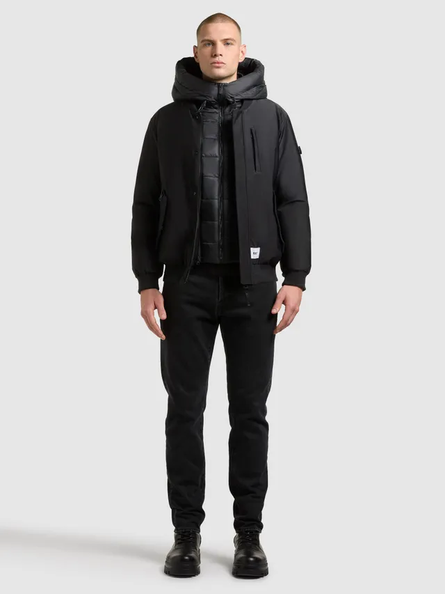 khujo-clemat-bomberjacke-obrage-grey-damen image 1