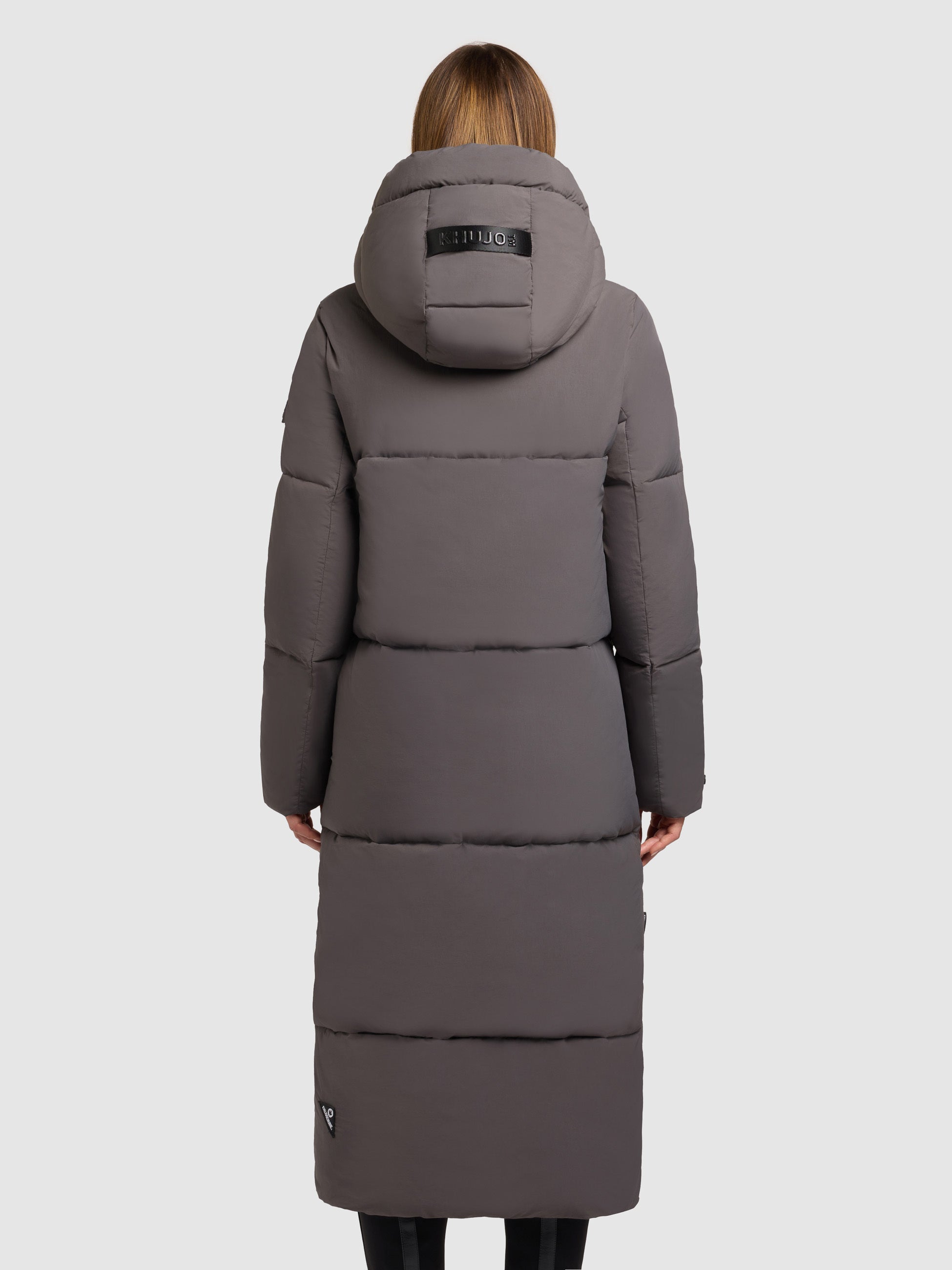khujo-mantel-lumra2-graphite-grey-steppmantel-damen-wadenlang-wasserabweisend image 3