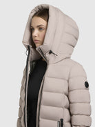 khujo-nekar-damen-steppjacke-light-beige image 7