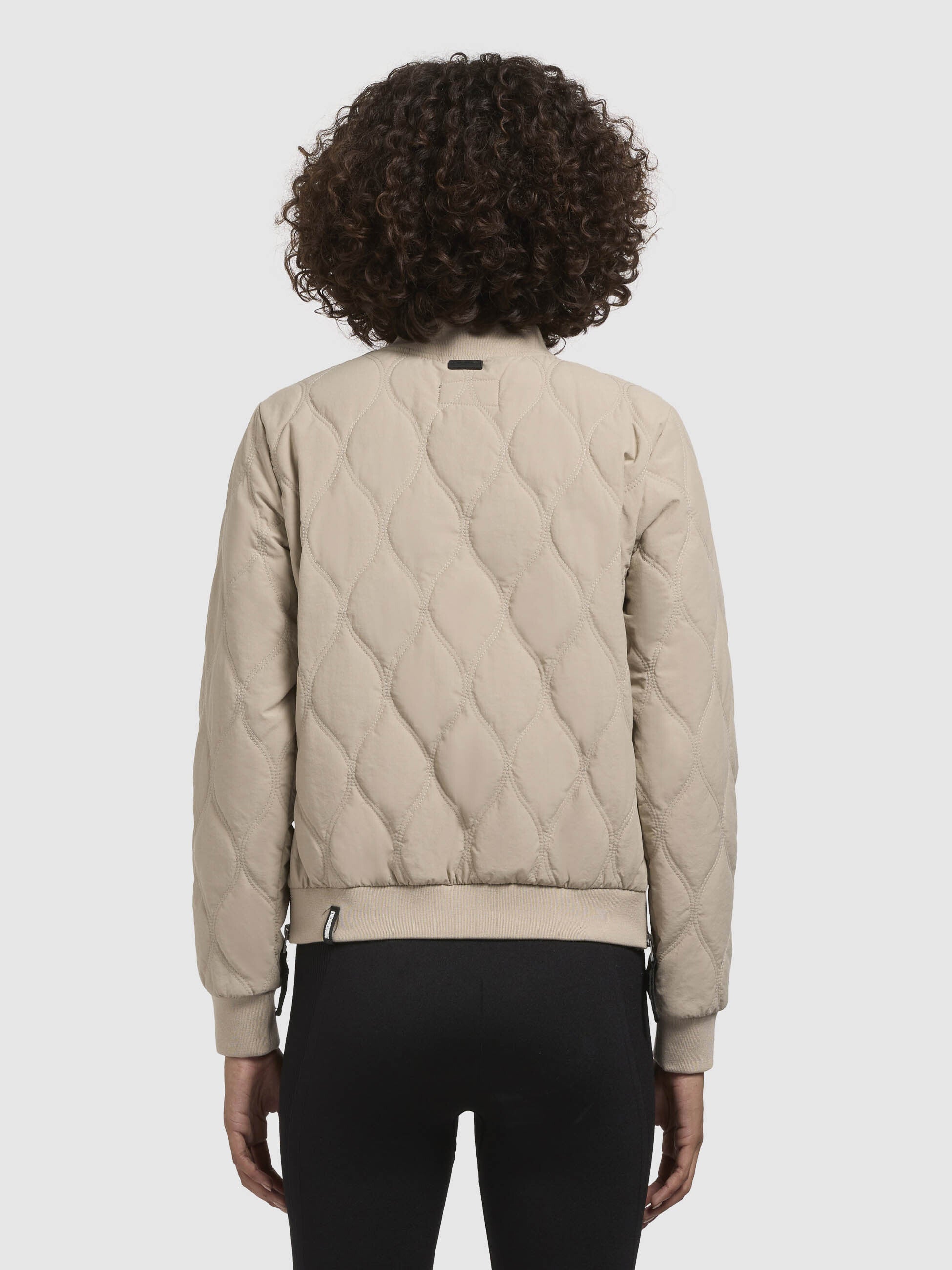 khujo-jacke-feen-beige-steppjacke-bomber-damen-h-ftlang image 3