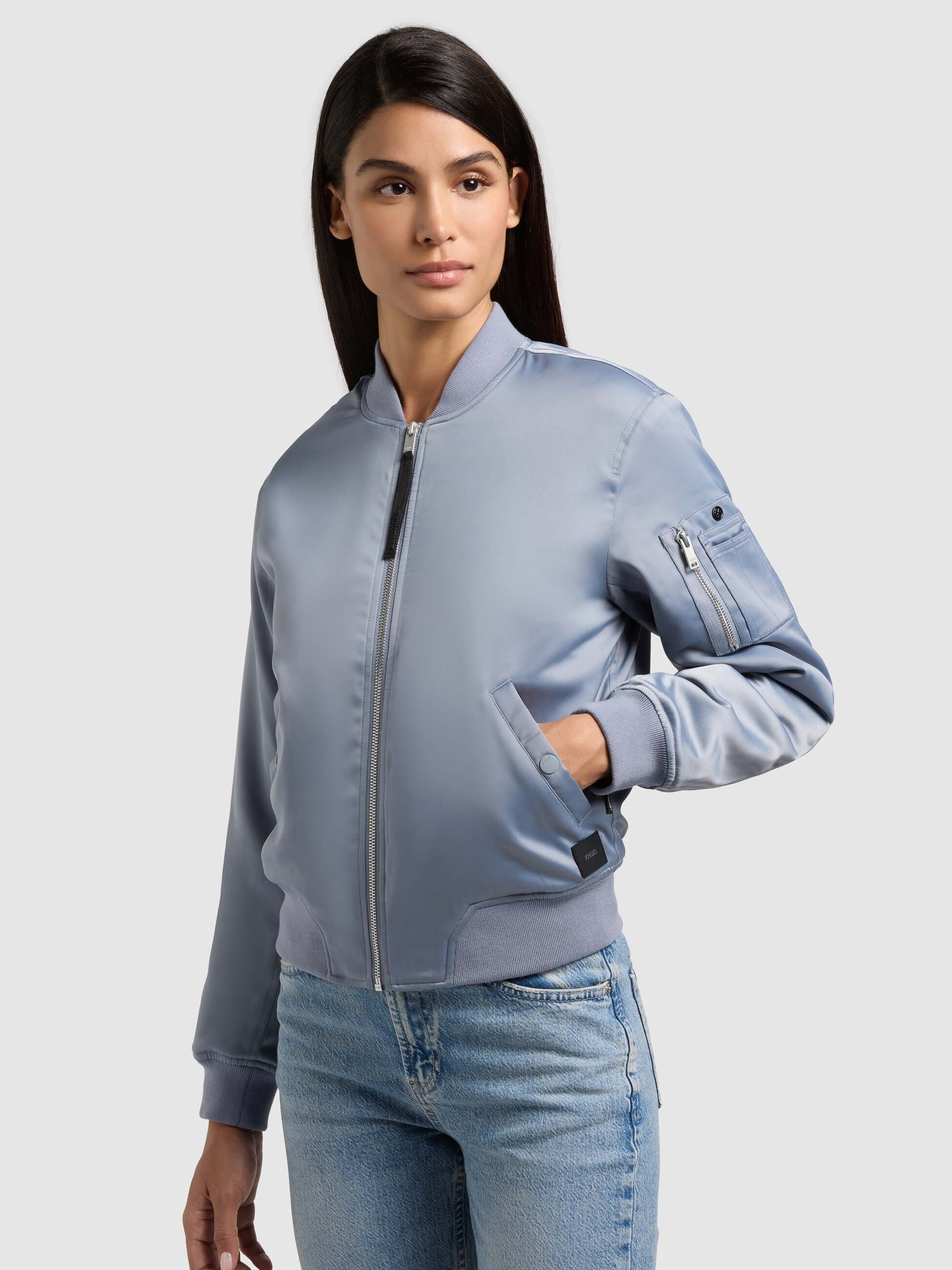 khujo-beth-damen-bomberjacke-misty-blue image 7