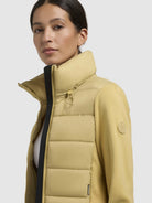 khujo-lival-damen-jacke-yellow-green image 7