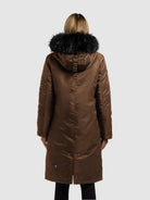 khujo-jilla-damen-wintermantel-copper-brown image 3