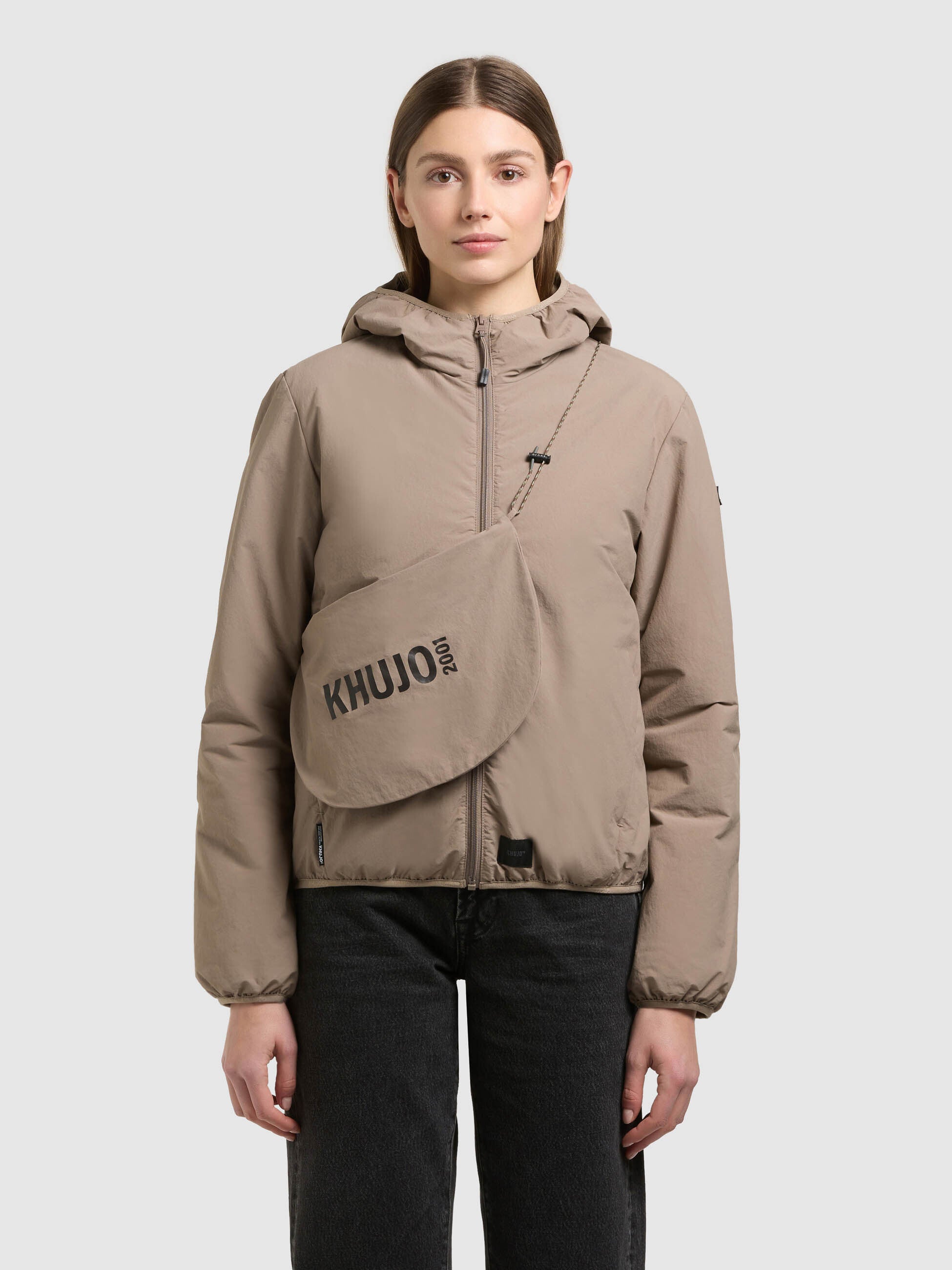 khujo-jacke-shelly2-with-bag-latte-brown-h-ftlange-bomberjacke-f-r-damen image 4