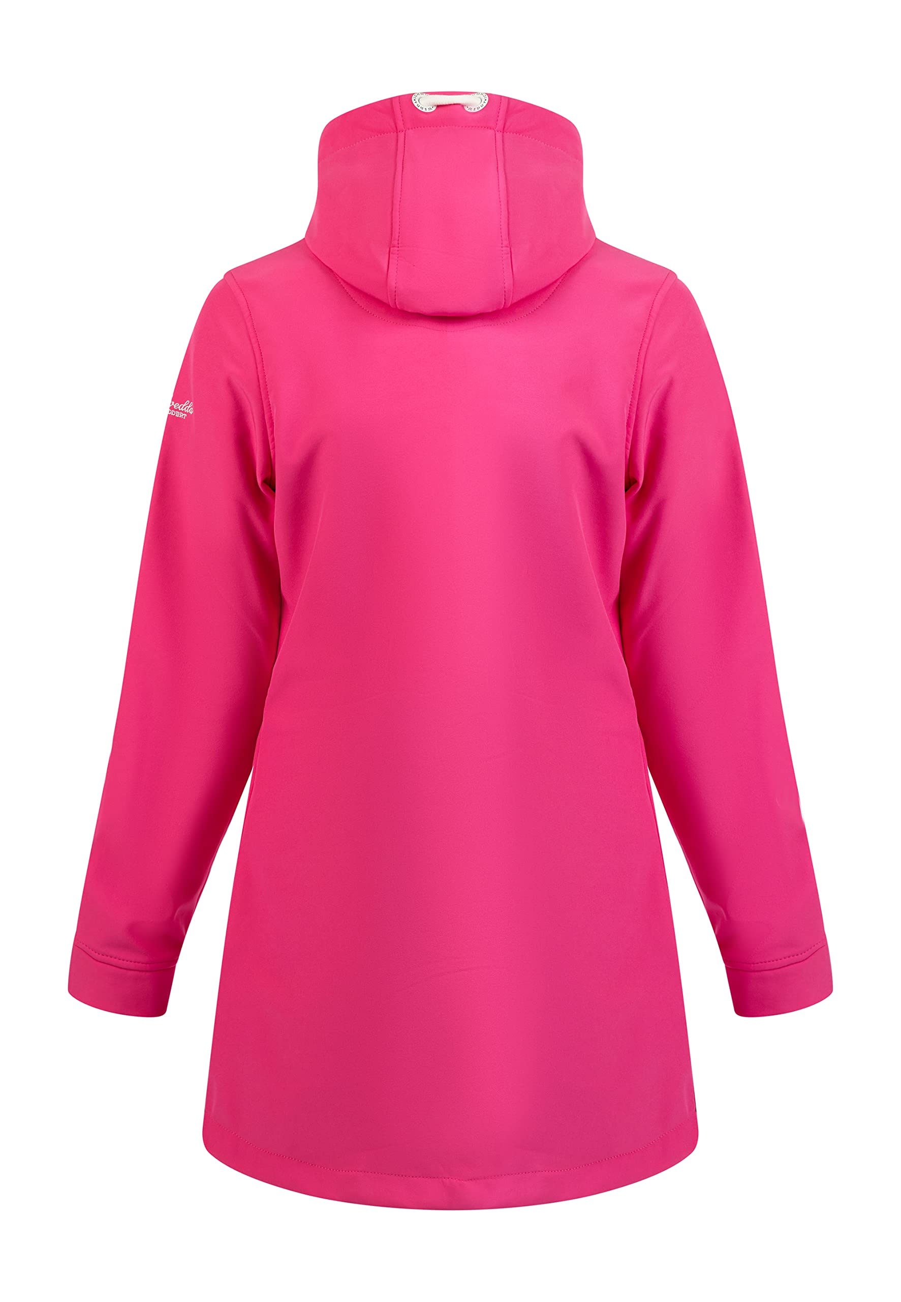 schmuddelwedda-damen-softshell-kurzmantel-wasserdicht-mit-kapuze-und-fleece image 3
