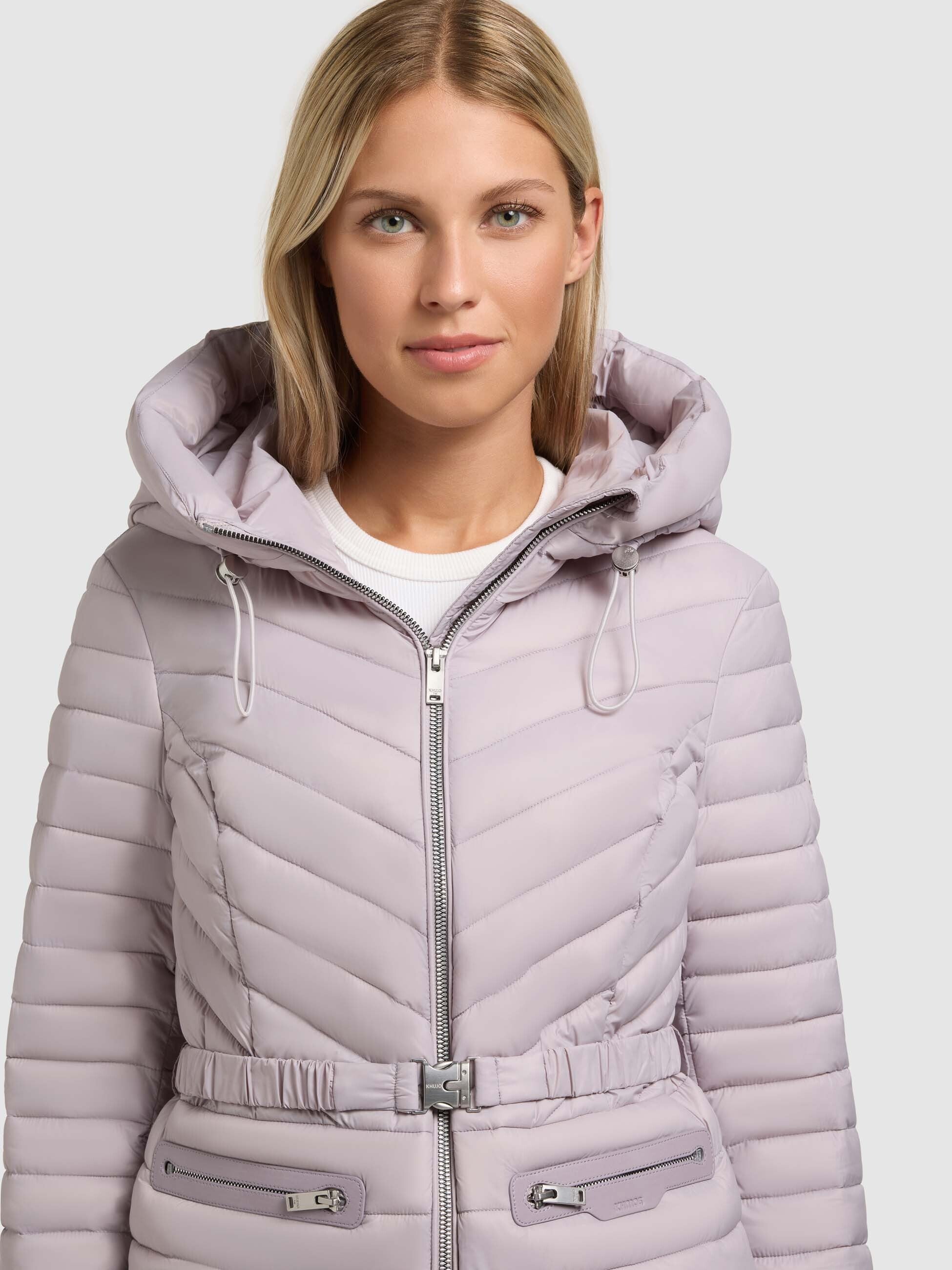 khujo-jacke-lorella-steppjacke-raindrops-lilac-slim-fit-f-r-damen image 8