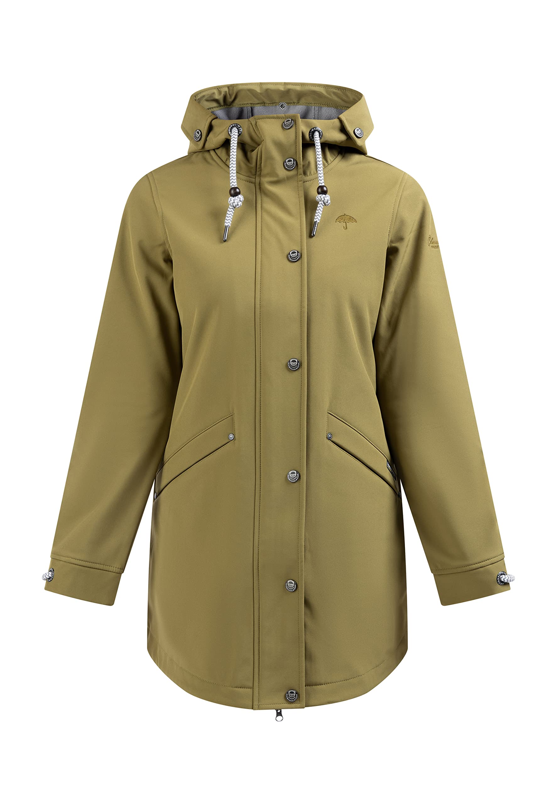 schmuddelwedda-damen-kurzmantel-softshellmantel-mit-fleece-innenseite image 8