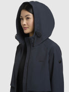 khujo-adura-kurzmantel-dark-blue-sommer-parka image 7