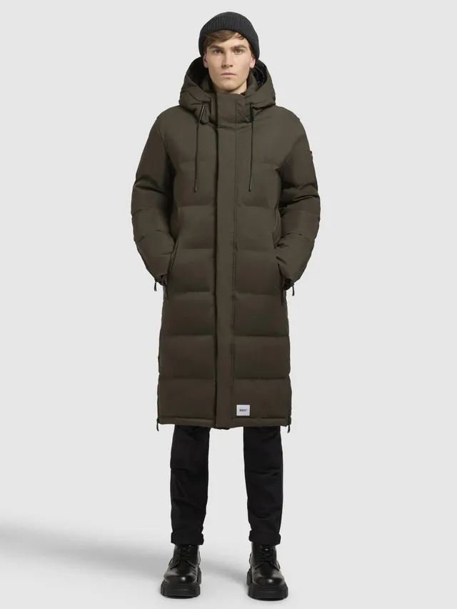 khujo-major2-damen-coat-khaki image 1
