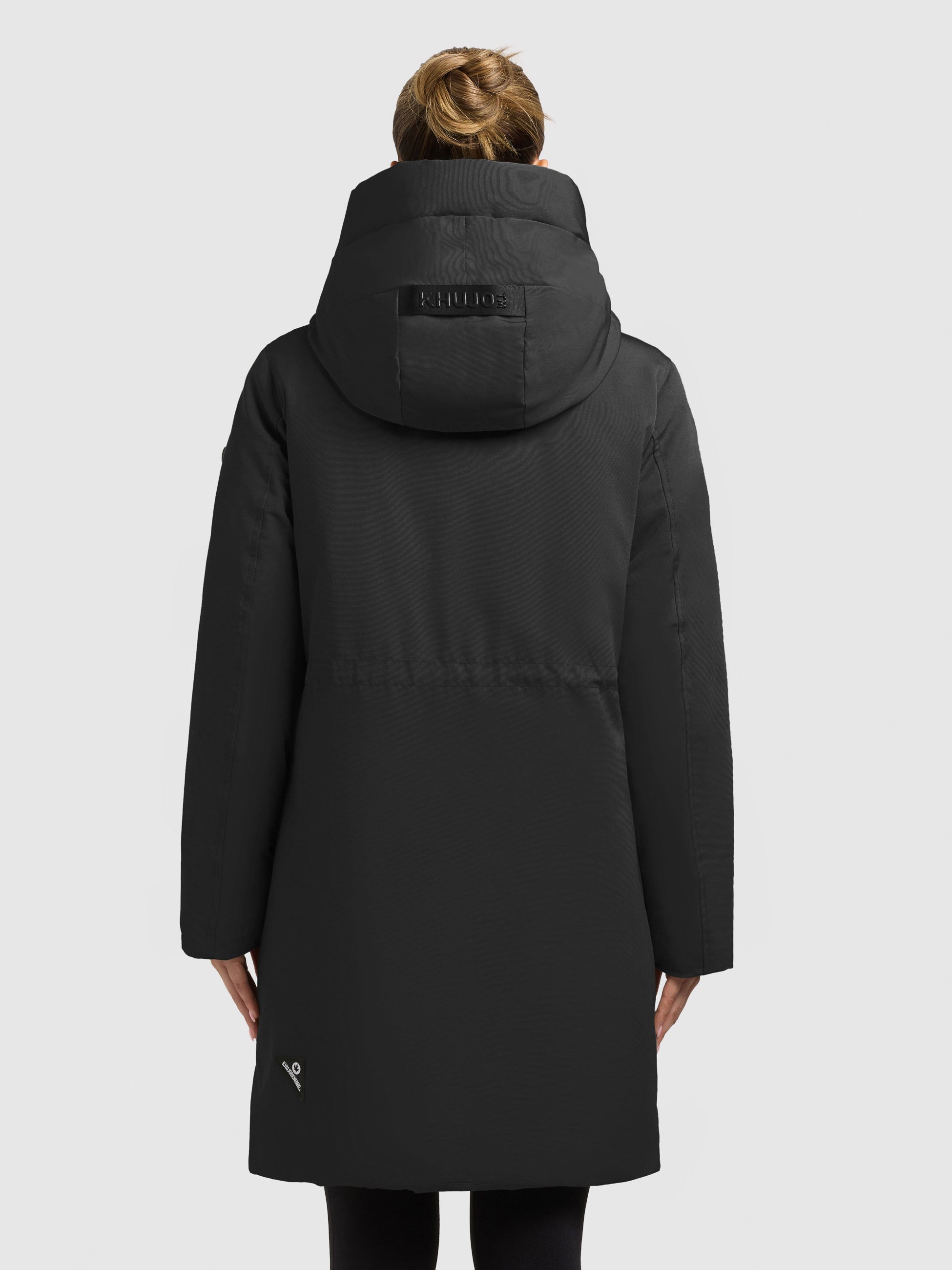 khujo-wedelia-with-inner-jacket-kurzmantel-schwarz-damen-2-in-1 image 3