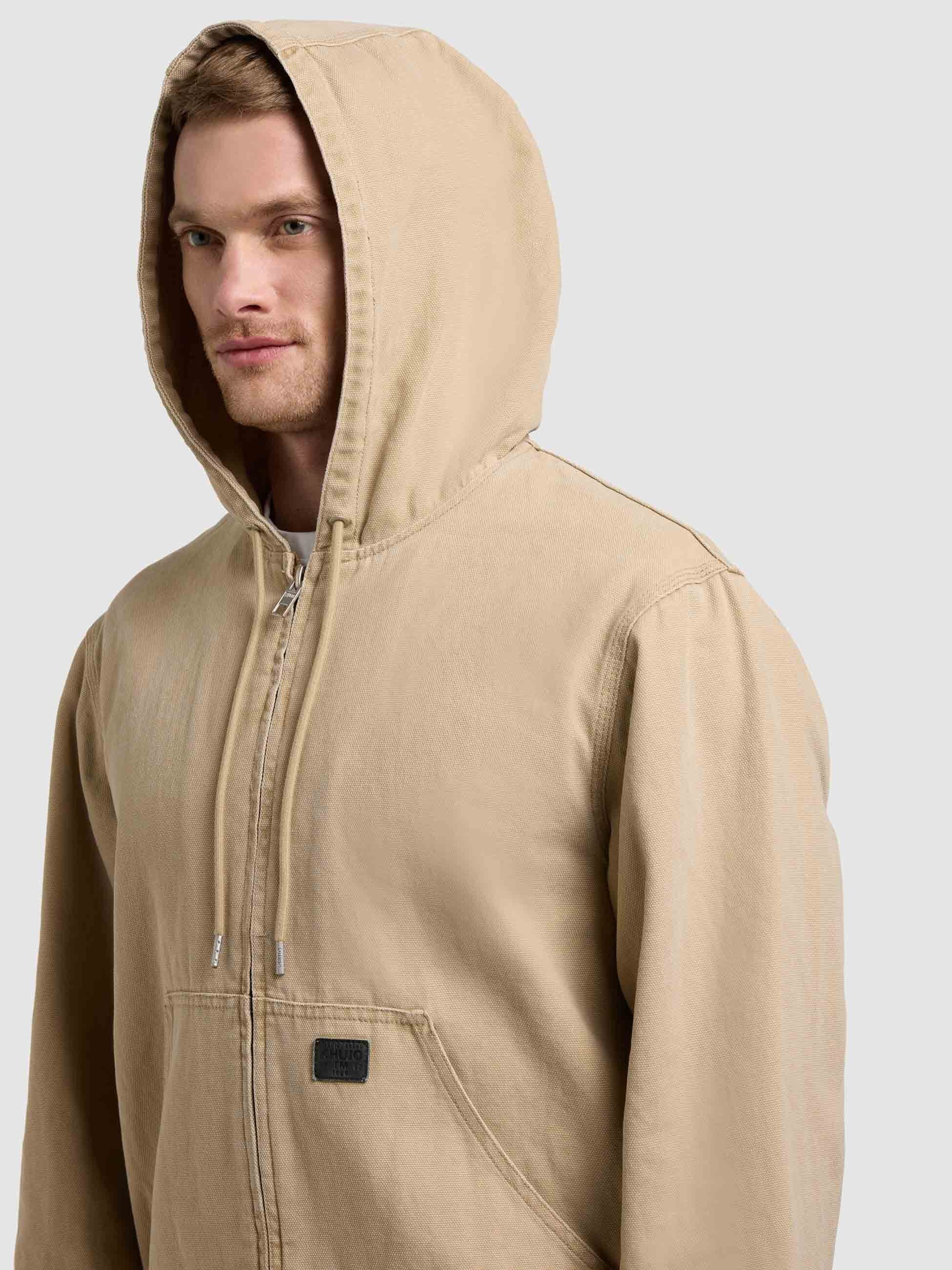 khujo-jacke-rhiis-camel-workwear-blouson-aus-baumwoll-canvas image 7