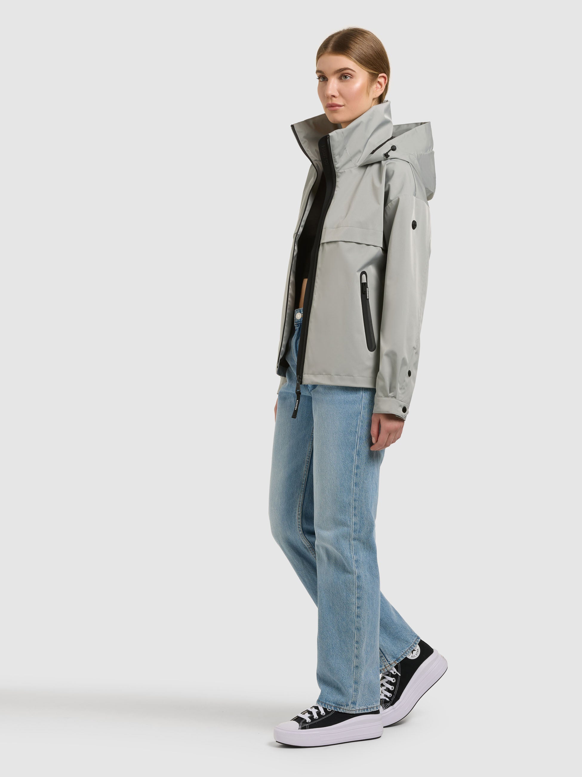 khujo-jacke-raibe2-cloud-green-h-ftlange-sommerjacke-mit-verstaubarer-kapuze image 2