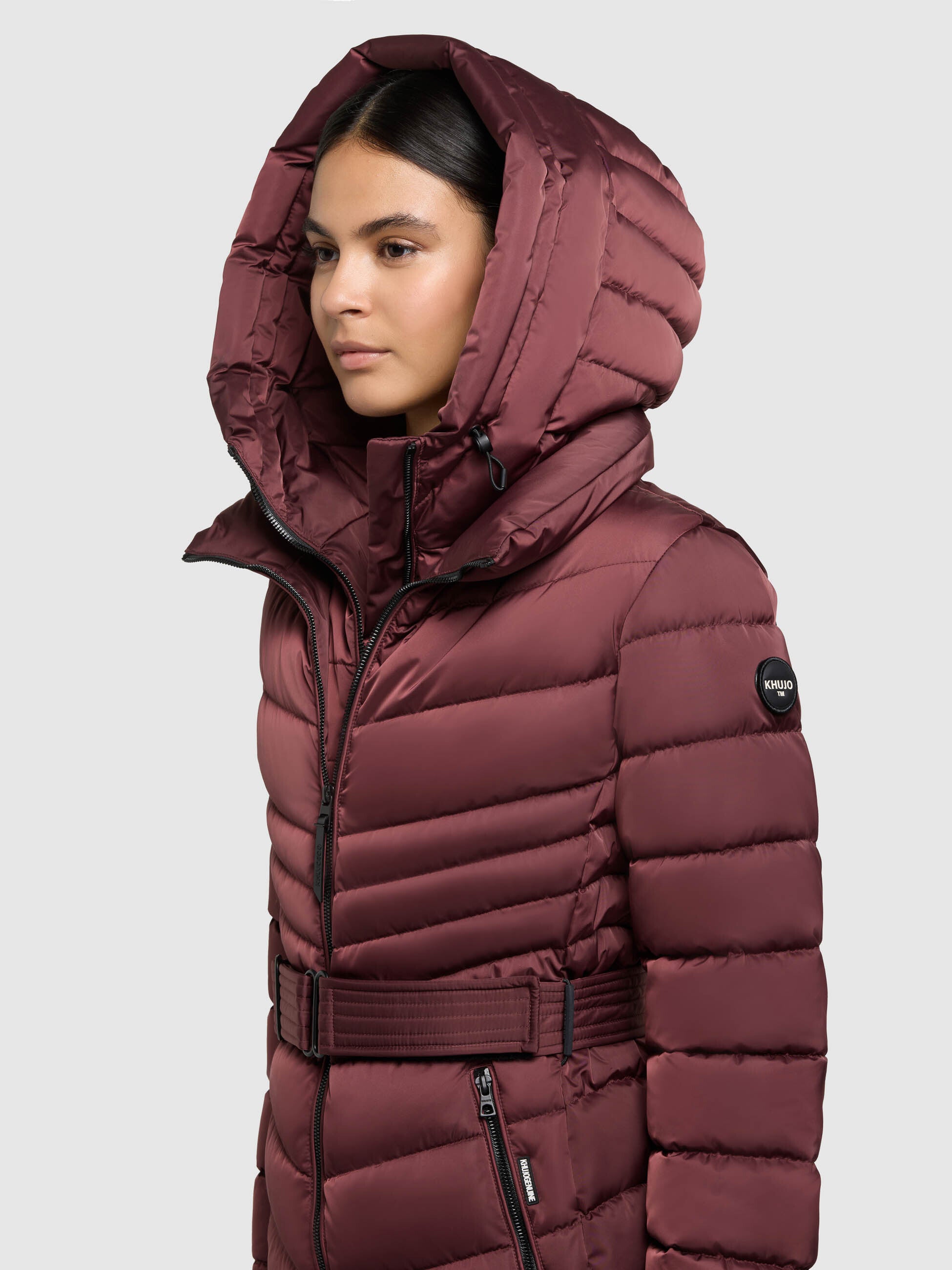 khujo-jacke-kina-moscato-red-gesteppte-damen-steppjacke-mit-einsatz-und-g-rtel image 7