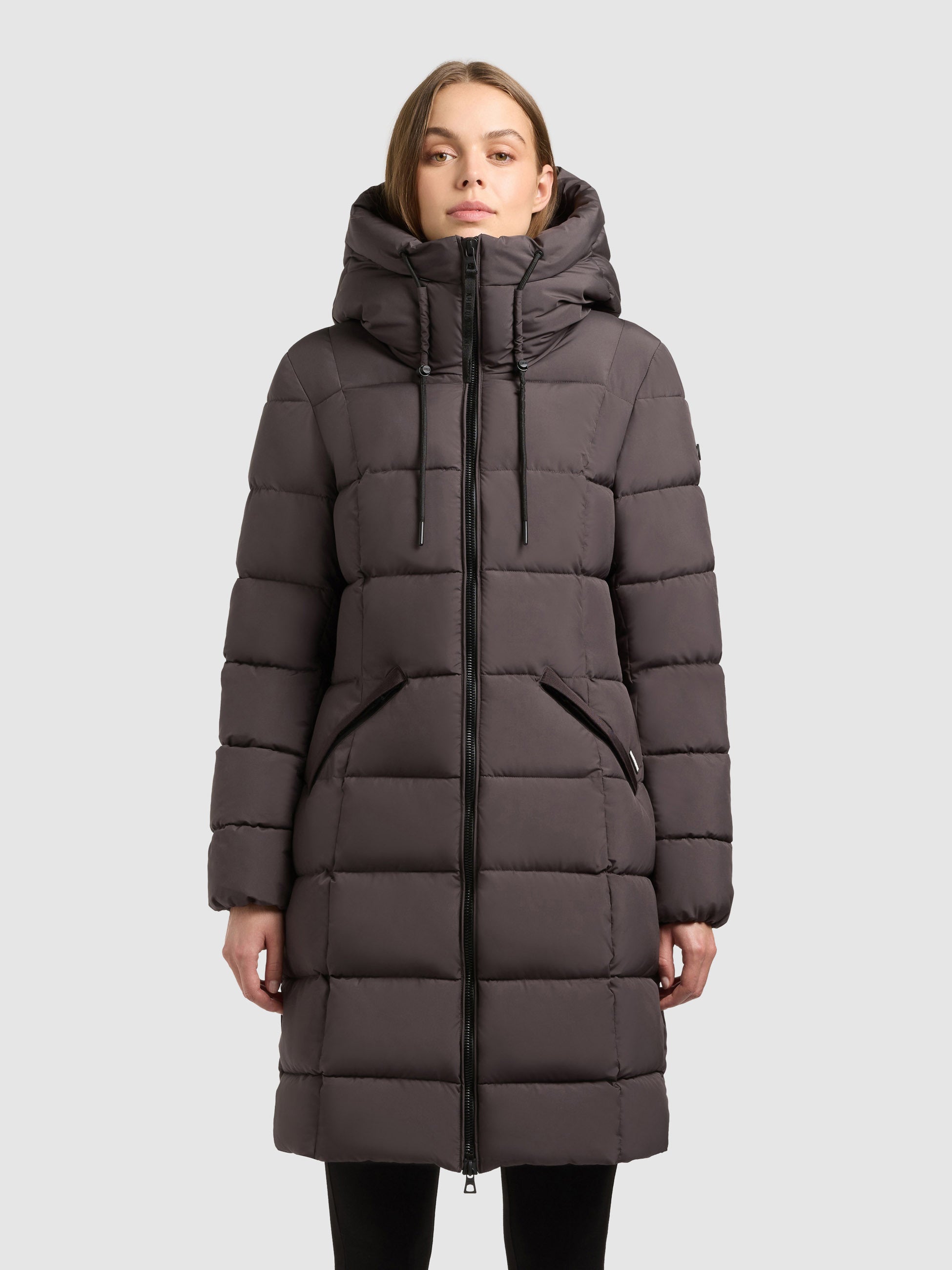 khujo-mantel-arlene-moody-plum-damen-steppmantel-slim-fit image 4