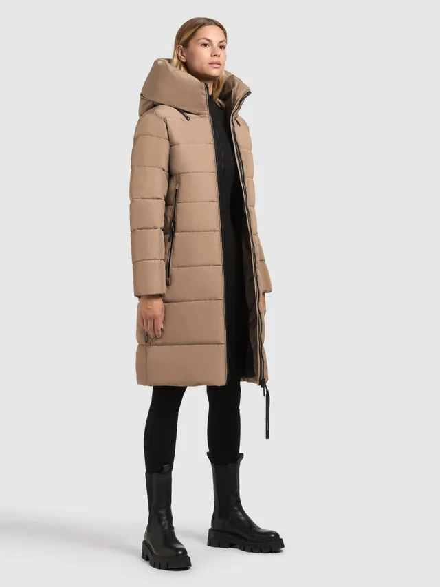 khujo-coat-jilias6-matt-cookie-beige-damen-wintermantel image 1