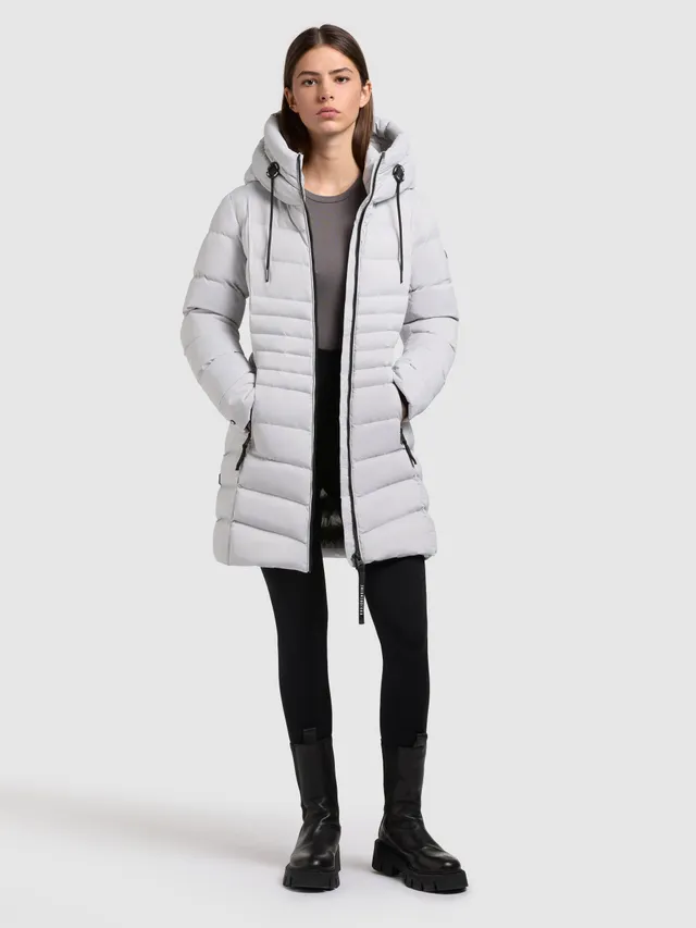 khujo-lava-steppmantel-platinum-gray-kurz-damen image 1