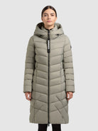 khujo-coat-odana4-damen-steppmantel-witcher-green-knielang image 4