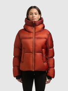 khujo-jacke-nolana-burned-orange-steppjacke-crinkle-loose-fit image 4