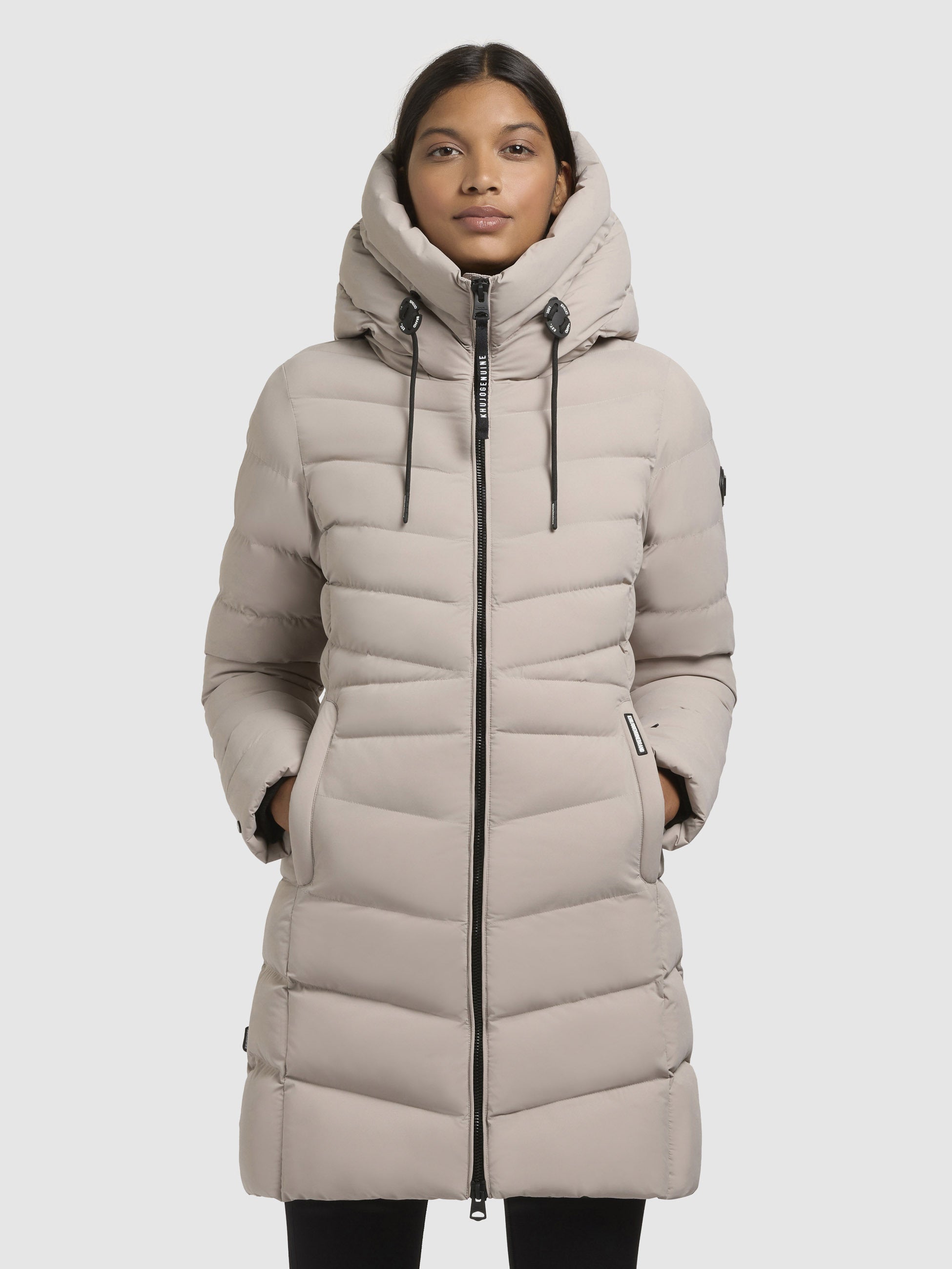 khujo-jacke-tuhani4-hellbeige-steppjacke-damen-leicht image 4