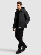 khujo-oreg-damen-winterjacke-port-blue image 2
