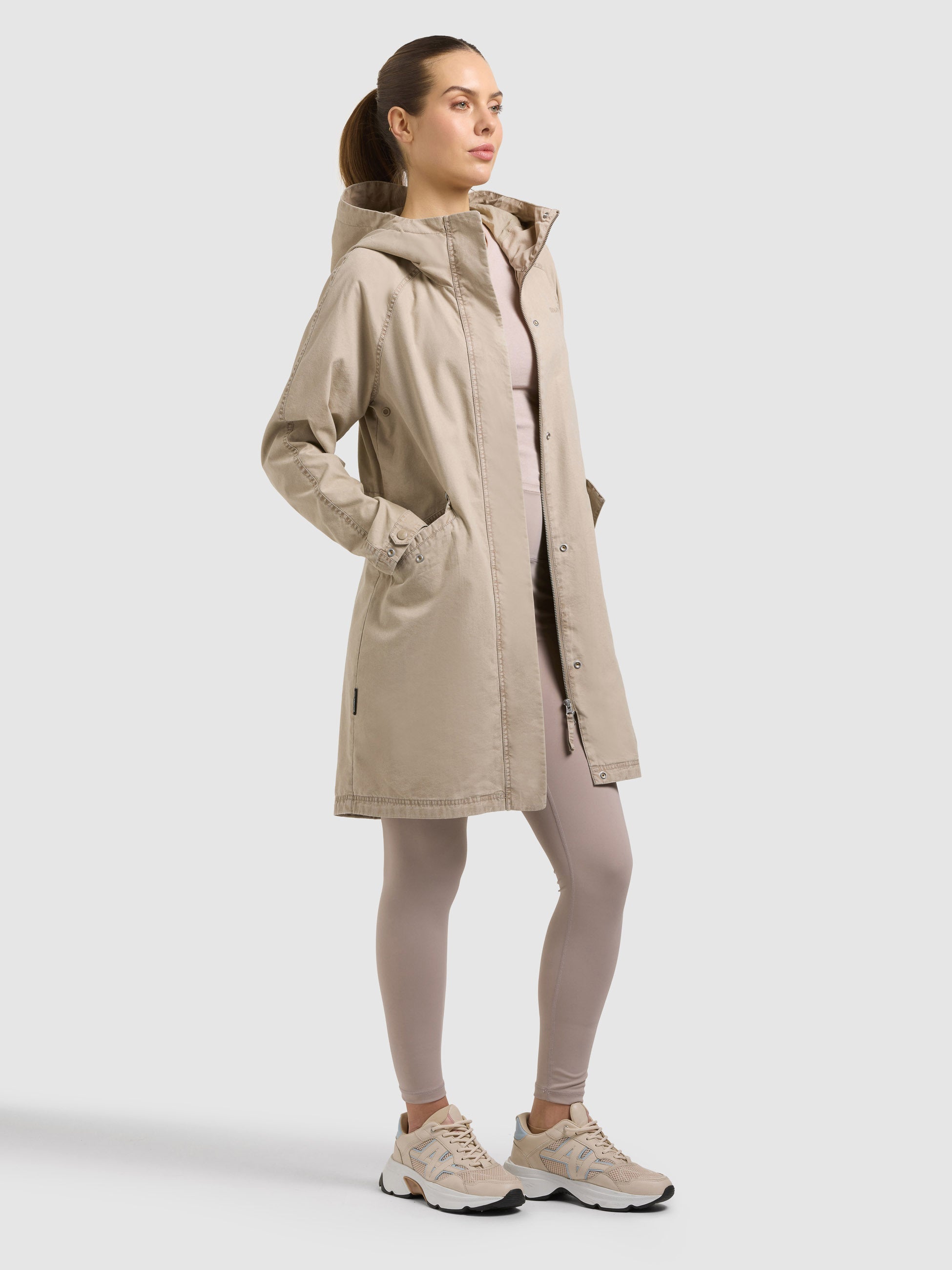 khujo-mantel-leal-bergangsmantel-mit-kapuze-moussy-beige image 6