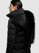 khujo-akkie-damen-steppmantel-black-mit-kapuze image 8