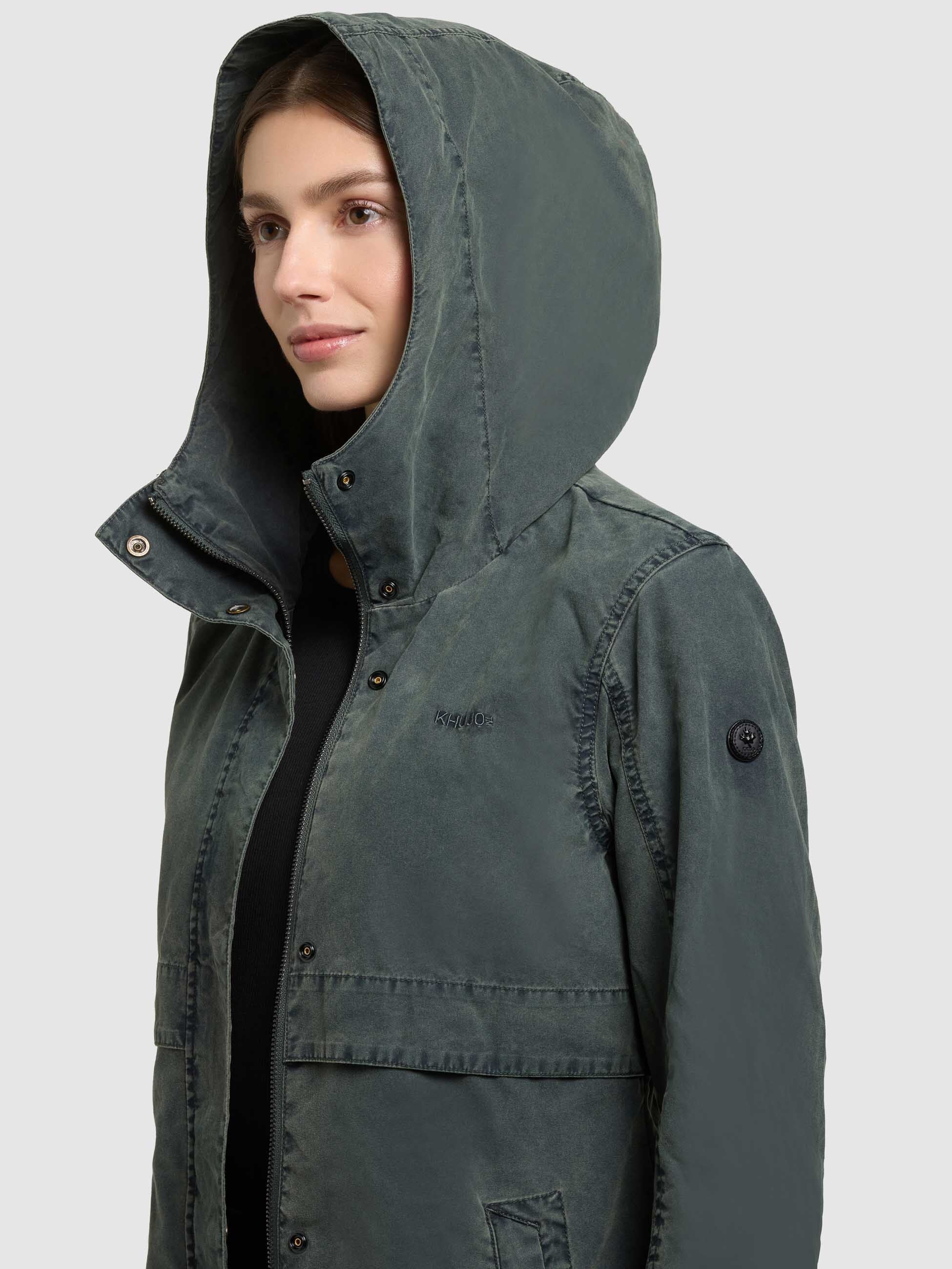 khujo-jacke-brava-black-olive-slim-fit image 7