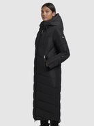 khujo-hurce-damen-steppmantel-black image 5