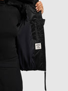 khujo-jacke-audrey-shiny-black-wattierte-damen-steppjacke-loose-fit image 8