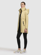 khujo-narin-damen-mantel-sommerparka-yellow-green image 2